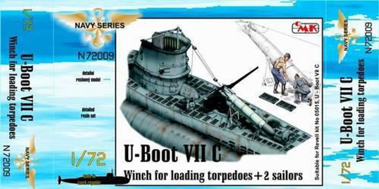 1/72 CMK U-Boot VII Winch for loading torpedoes for RE Resin