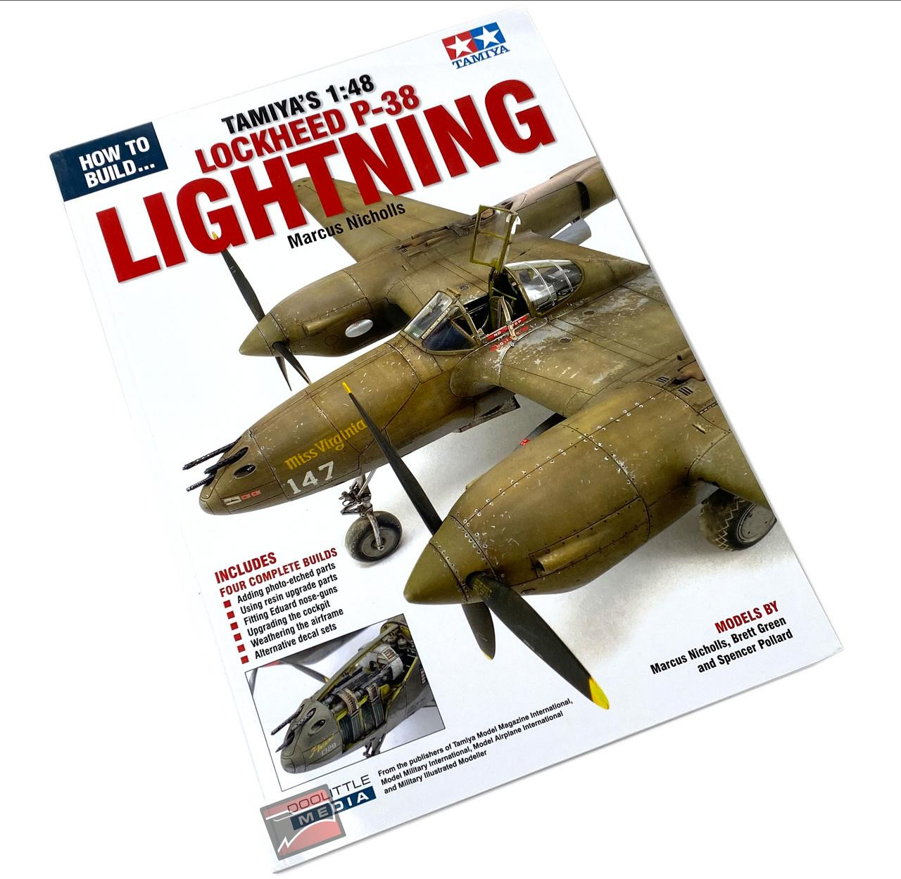 DOO-ADH180 How to Build Tamiyas P-38 Lightning Book MMD Squadron