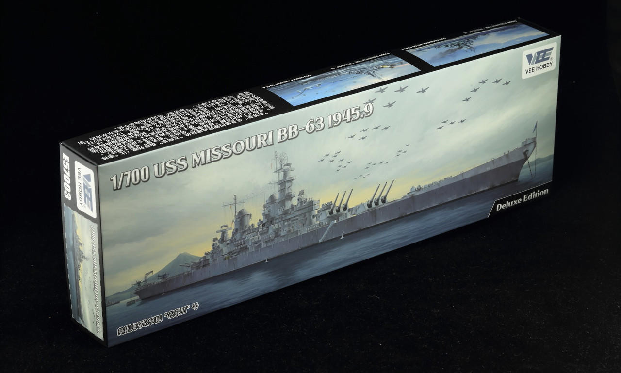 1/700 Vee Hobby USS Missouri BB-63 1945 (Deluxe Edition