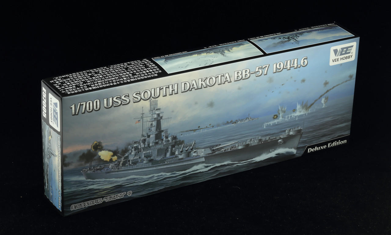 1/700 Vee Hobby USS South Dakota BB-57 1944 (Deluxe Edition