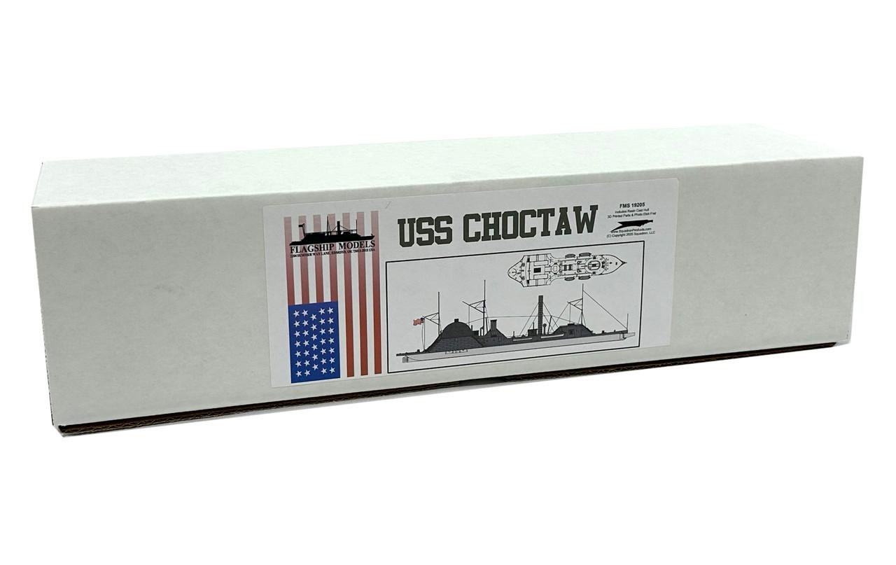 1/192 Flagship Models USS Choctaw Ironclad Ram - Squadron.com