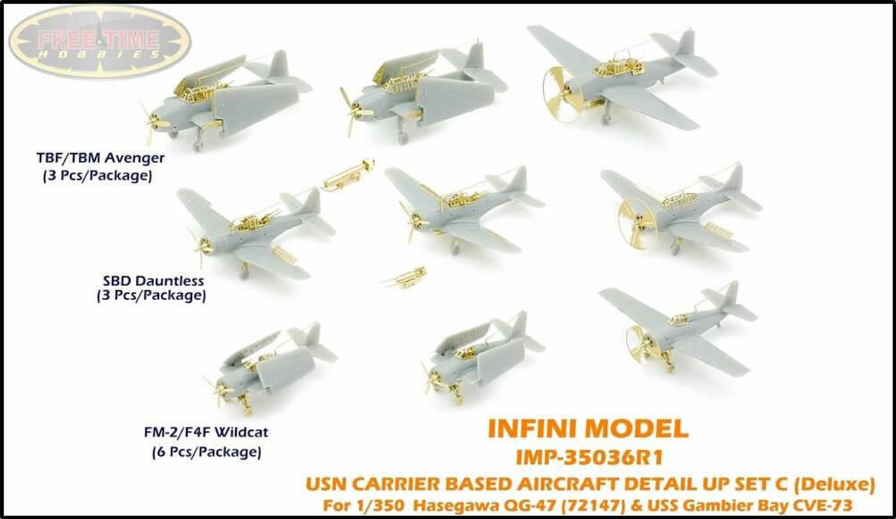 IMP-35036R1 1/350 Infini Models USN Carrier Based Aircraft DETAIL UP Set C - Advanced  MMD Squadron