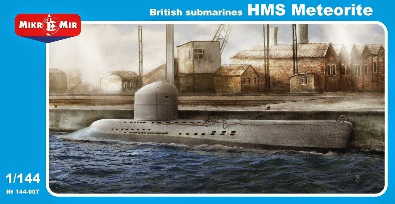 MCK144007 1/144 Micro Mir HMS Meteorite Submarine Model Kit  MMD Squadron