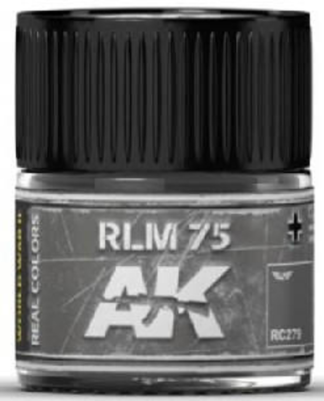 AK-RC279 AK Interactive Real Colors RLM75 Grey Violet Acrylic Lacquer Paint 10ml Bottle  MMD Squadron