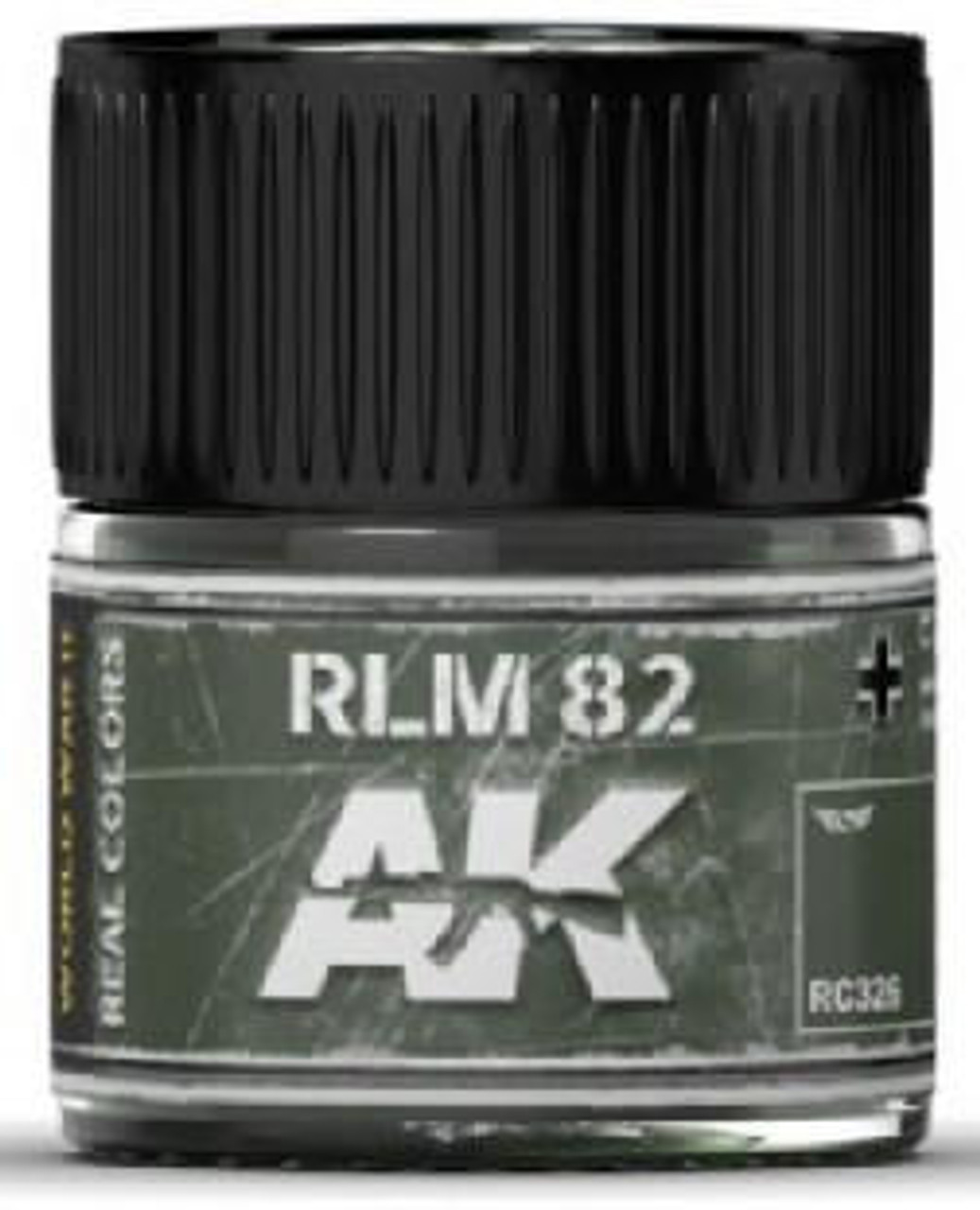 AK-RC326 AK Interactive Real Colors RLM82 Green Acrylic Lacquer Paint 10ml Bottle  MMD Squadron