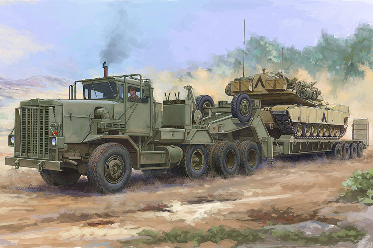 M911 C-HET (8X6) & M747 セミトレーラー M911 C-HET (8X6) & M747 Heavy Equipment Semi-Trailer