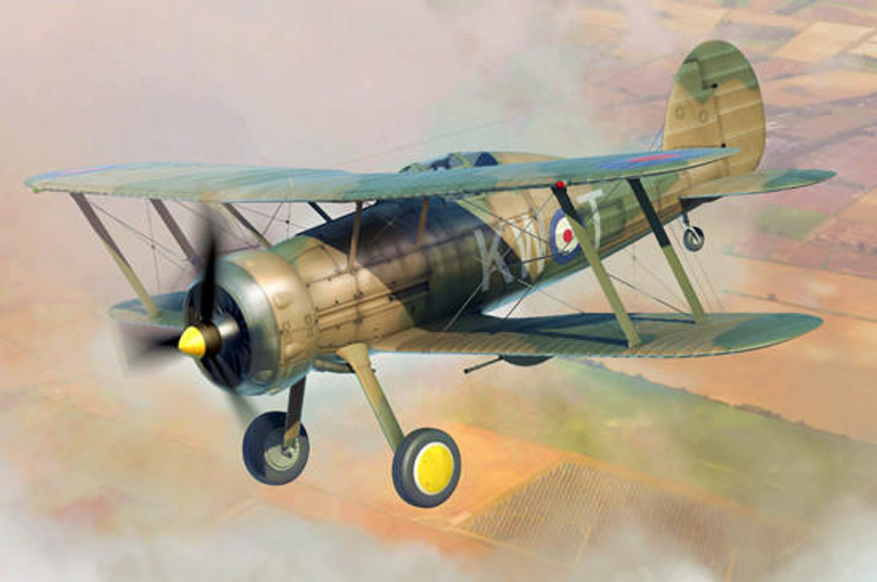 Gloster Gladiator スケールモデルキット 1/48 I Love Kit Gloster Gladiator MK2 - Squadron.com