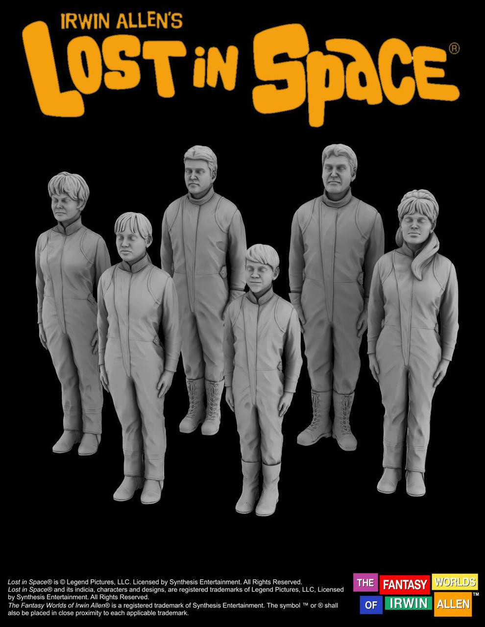 1/35 Green Strawberry Lost In Space - Crew in Freezing Tubes