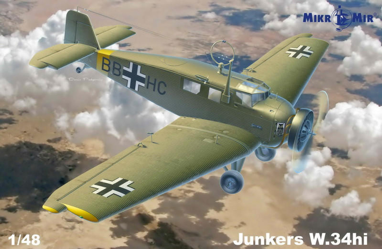 1/48 Mikro Mir Junkers W.34hi