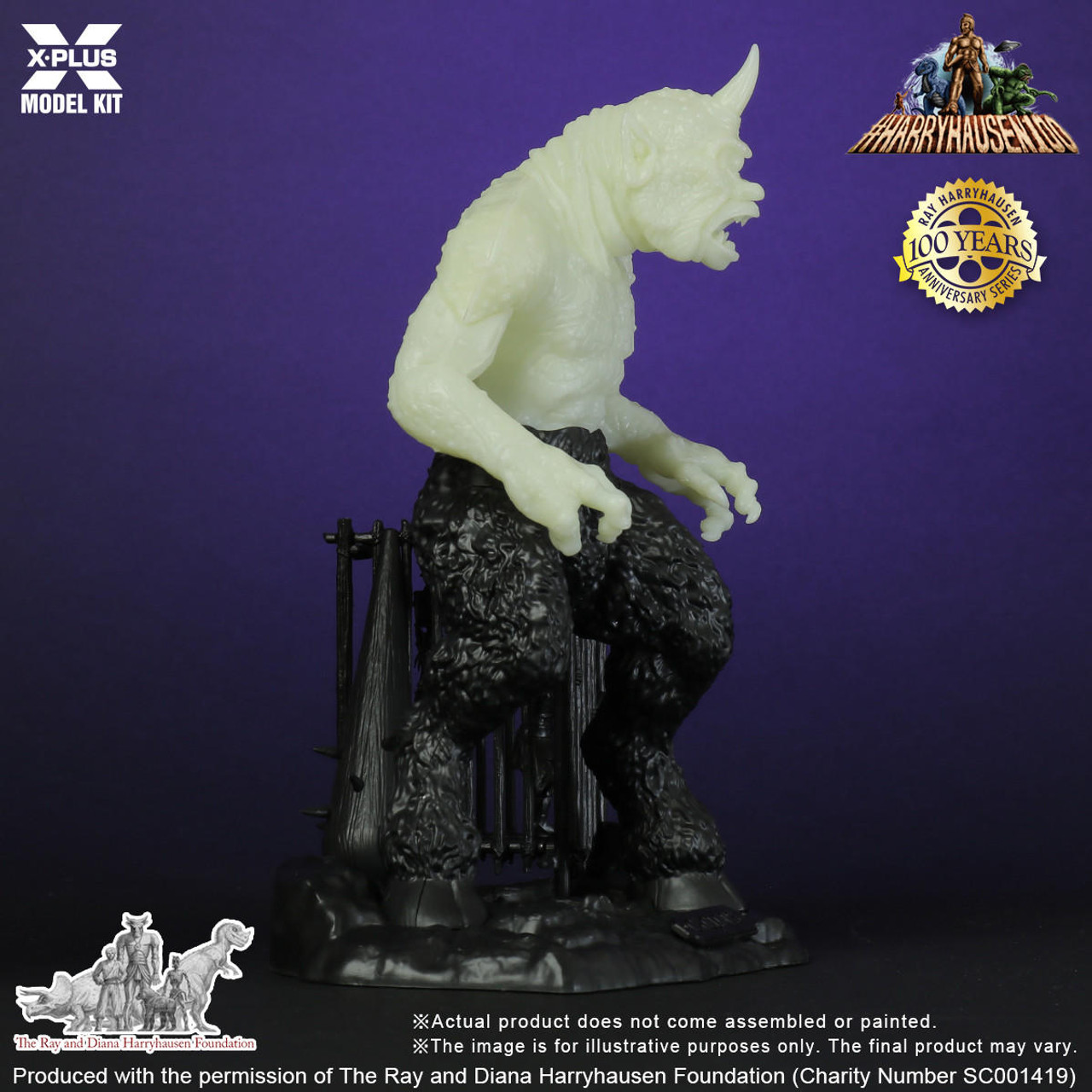 1/35 X-Plus Cyclops 7th Voyage of Sinbad GLOW Plastic Model - PREORDER