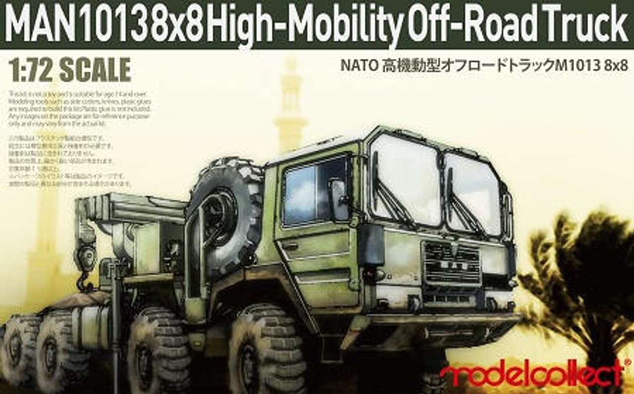1/72 Model Collect German MAN KAT1M1014 8*8 HIGH-Mobility off-road truck
