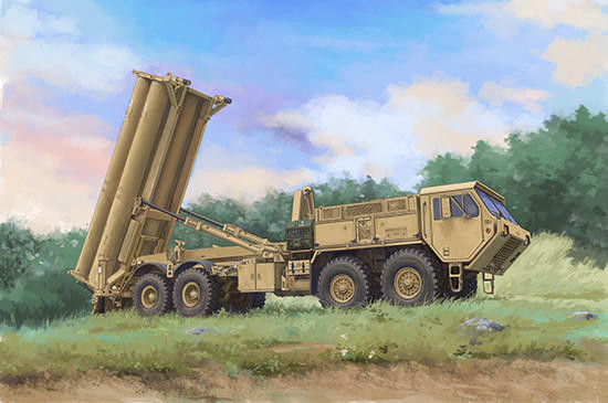 1/72 Trumpeter Terminal High Altitude Area Defence (THAAD)