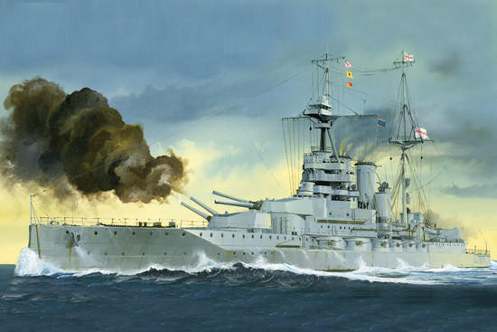 1/700 Trumpeter HMS Queen Elizabeth British Battleship 1918 (New