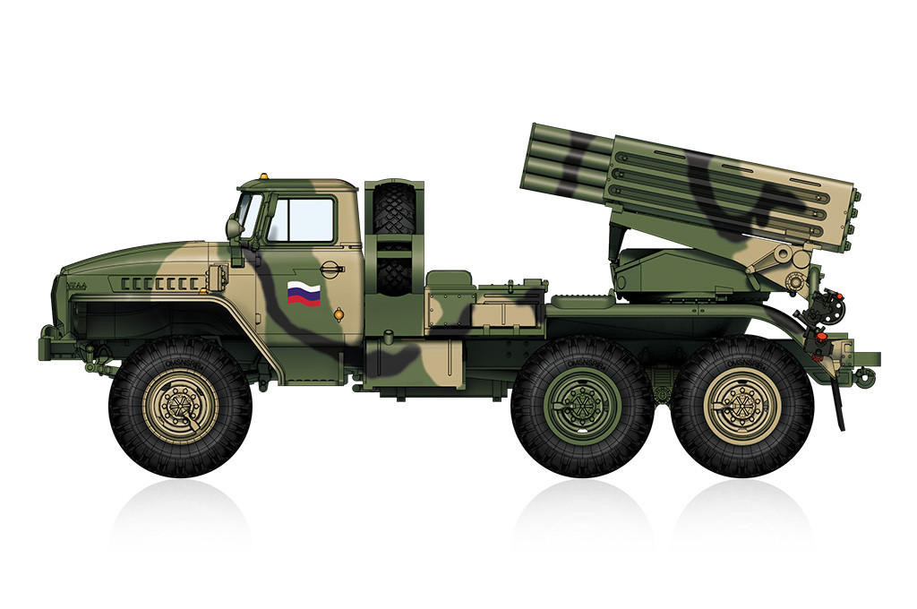 1/72 HobbyBoss Russian BM-21 Grad Late Version - Squadron.com