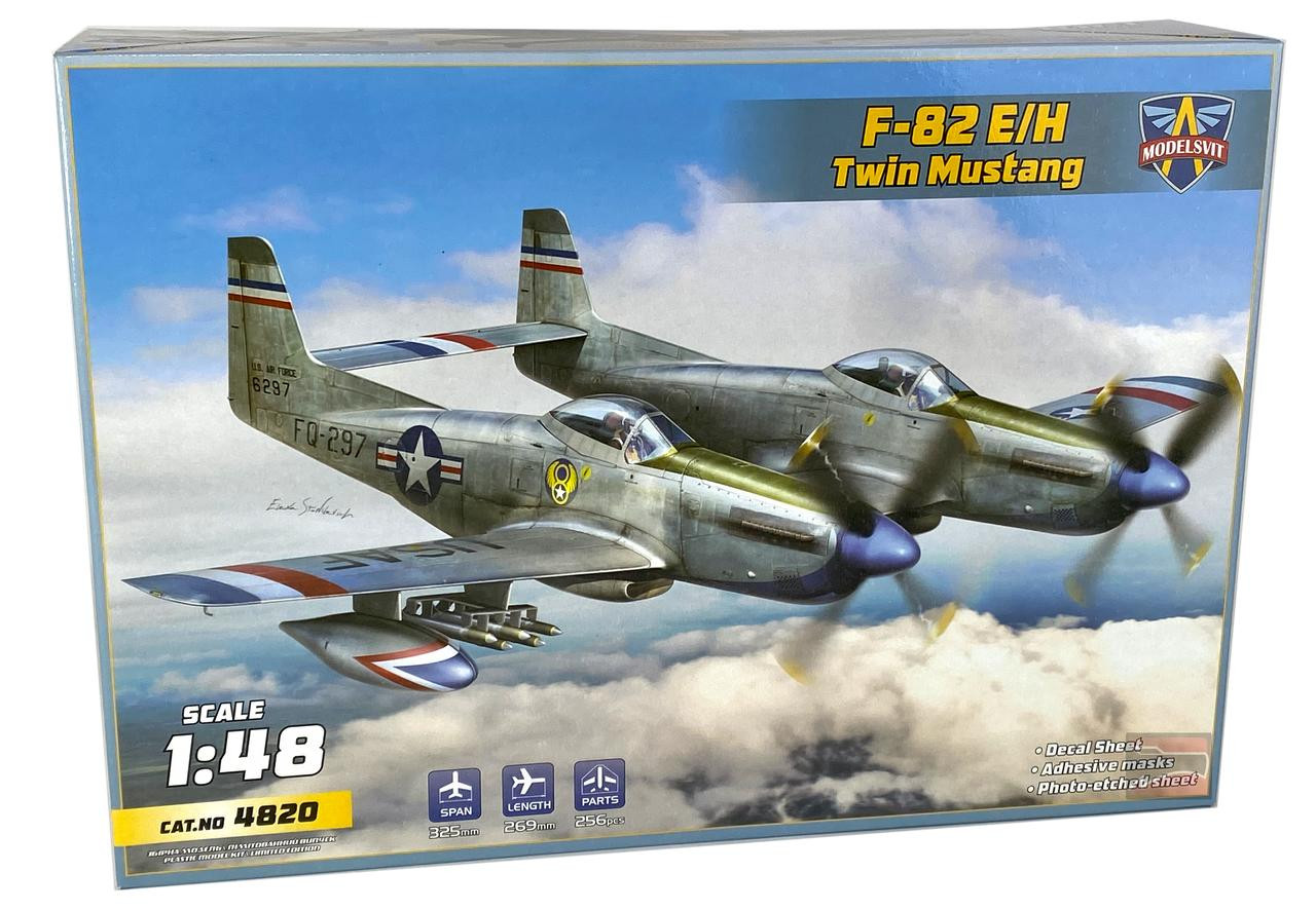 1/48 Modelsvit F-82E/H Twin Mustang - FreeTimeHobbies.com