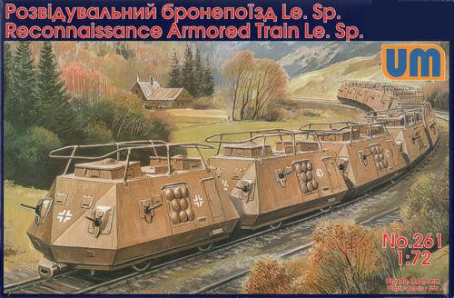 1/72 Uni Model Reconnaissance armored train Le.Sp - Squadron.com