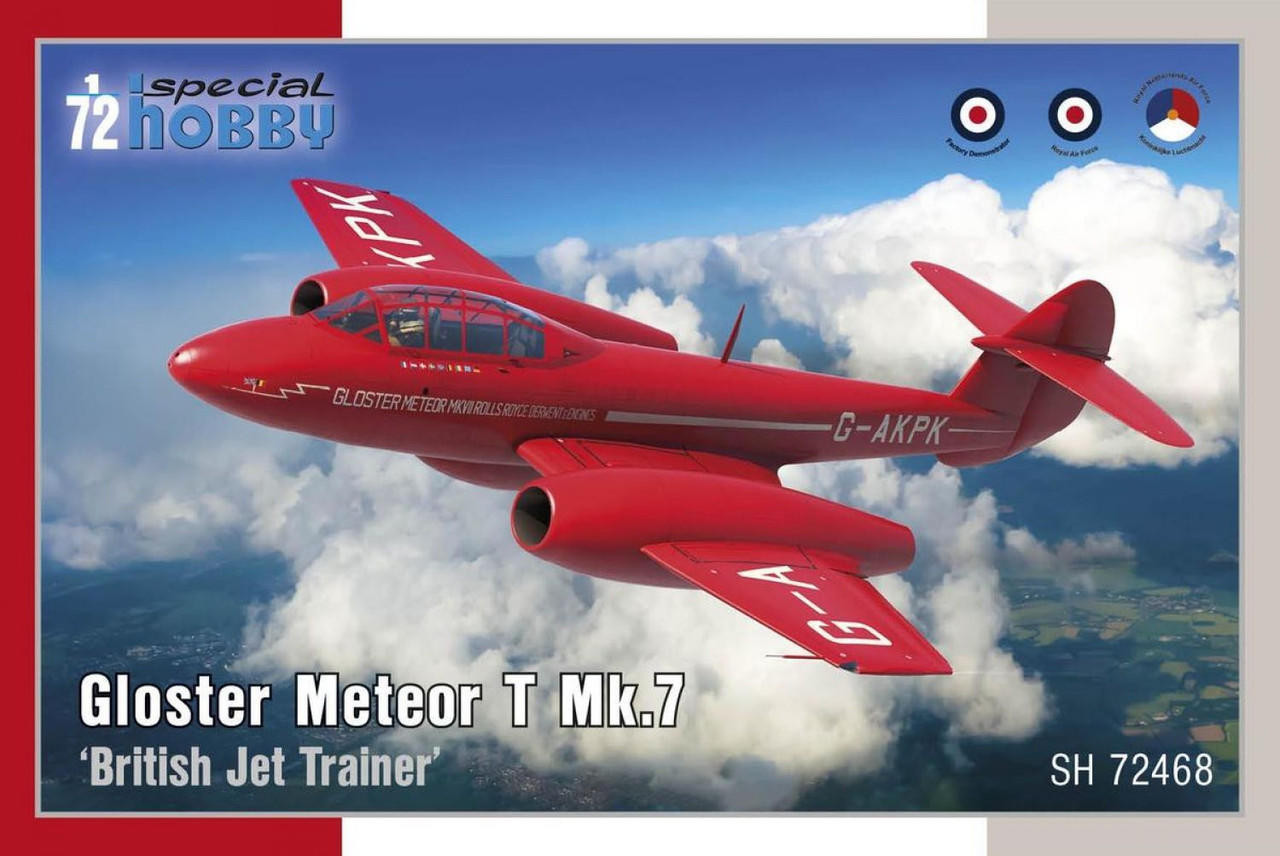 1/72 Special Hobby Gloster Meteor T Mk.7 British Jet Trainer