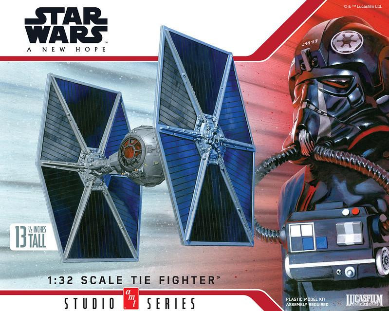 1/32 AMT Star Wars A New Hope: Tie Fighter - Squadron.com