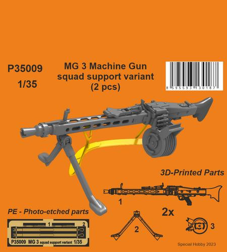 トイガン MGC Government Combat Custom Series 1/35 CMK MG 3 Machine Gun - squad support variant (2 pcs