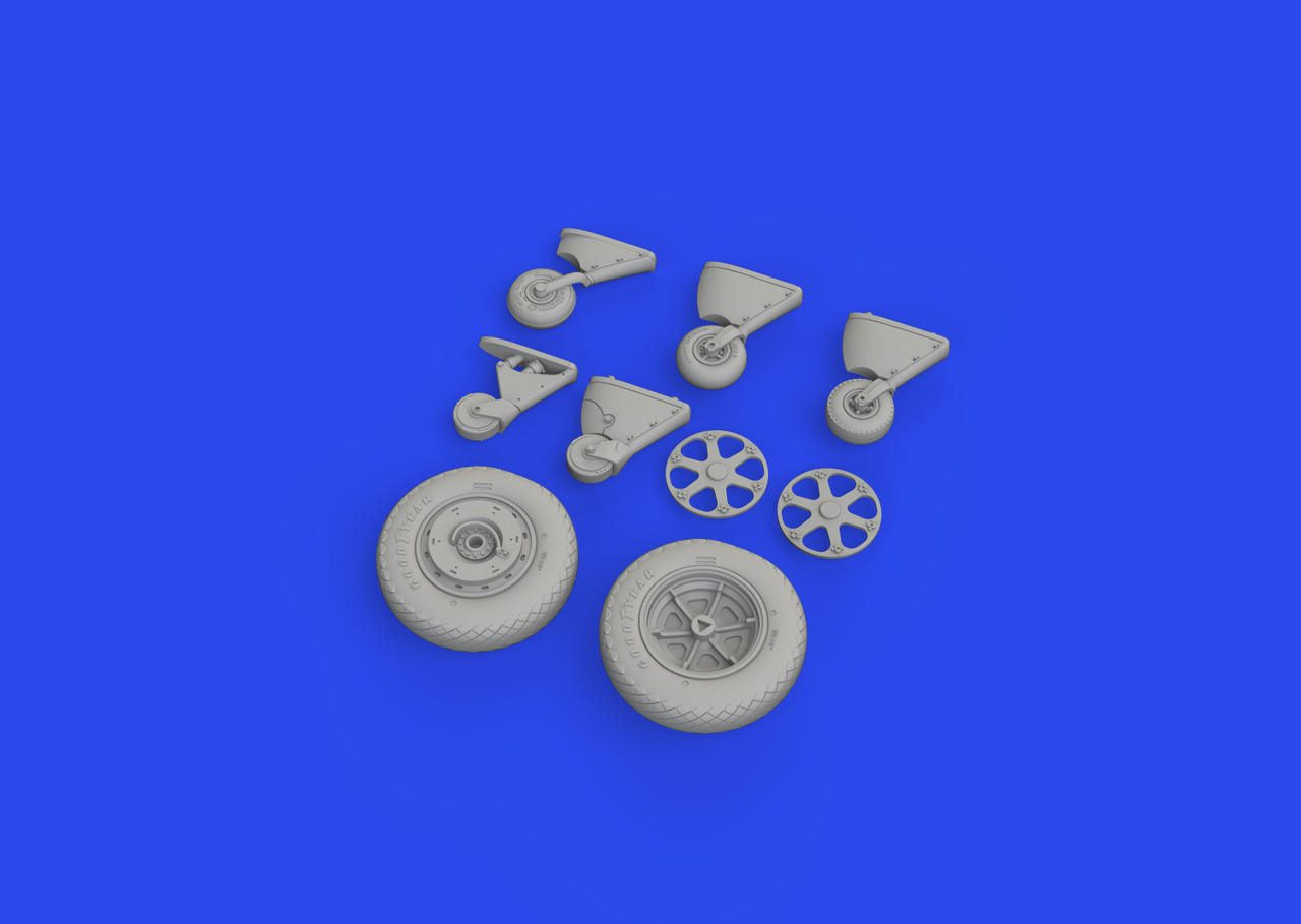 Cockpit Imprimé 3D Eduard Brassin 1:48 Pour FM-1 Wildcat - Pièce Neuve Pour Maquette