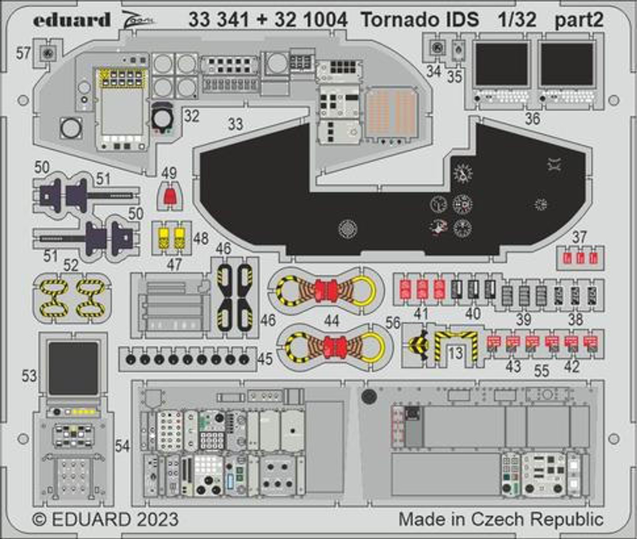EDUBIG33150 1/35 Eduard Big Ed Tornado IDS for Italeri BIG33150 MMD Squadron