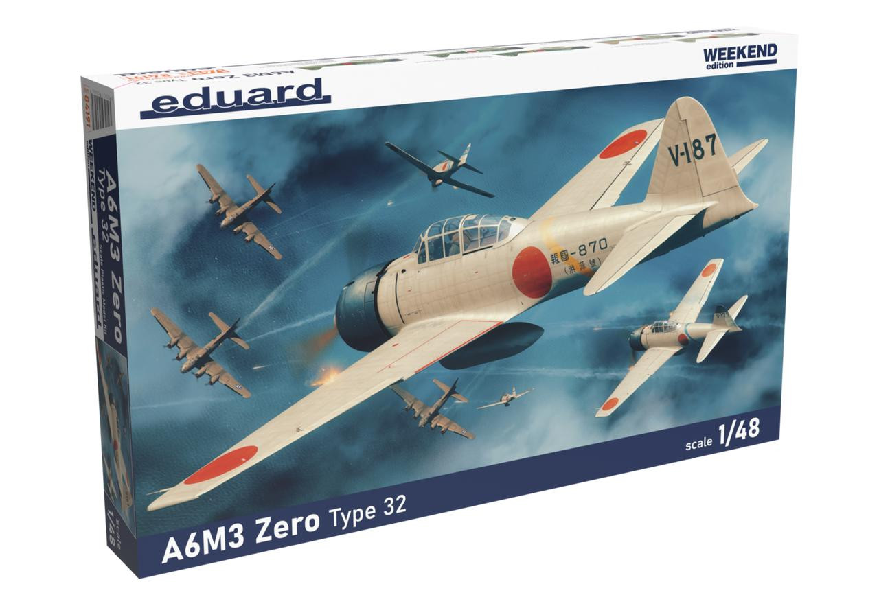 1/48 Eduard A6M3 Zero Type 32 Weekend Edition - Squadron.com