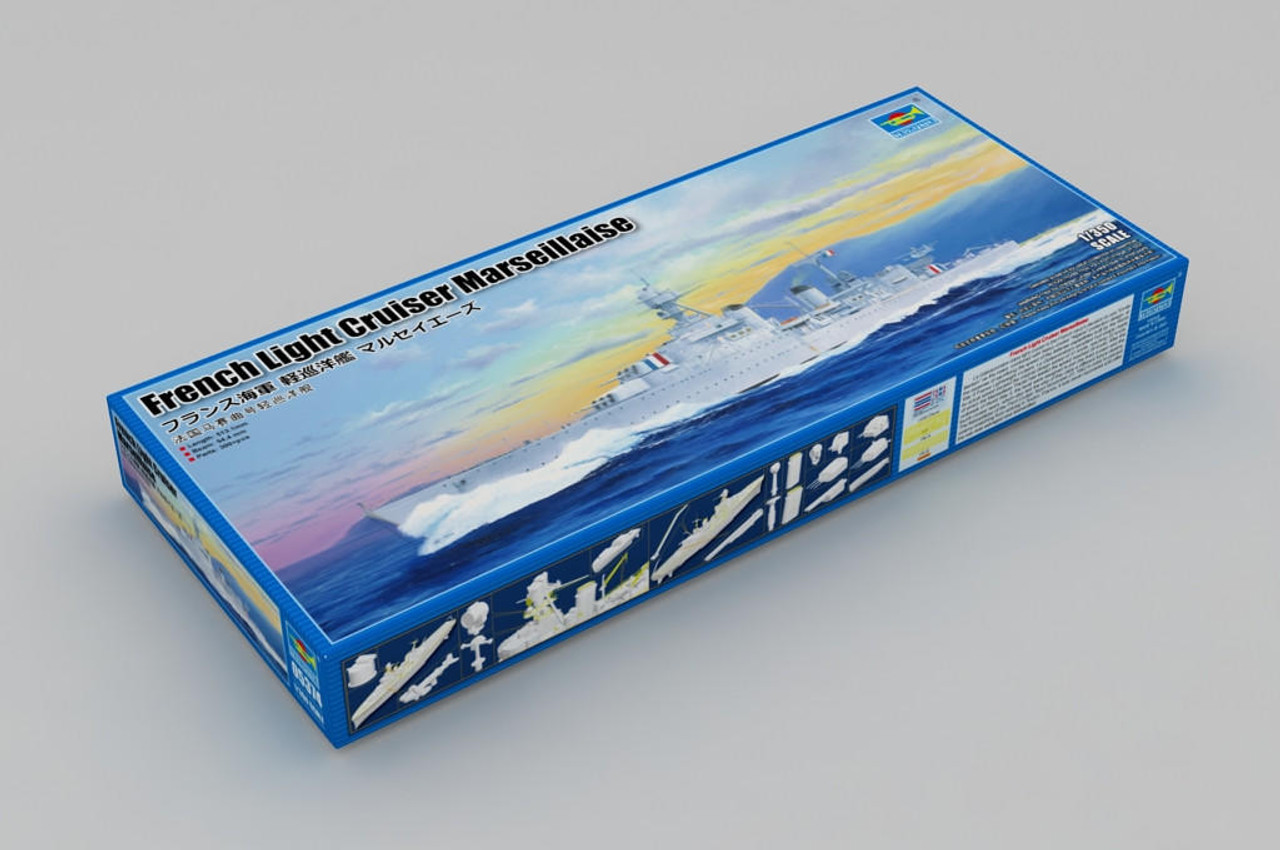 1/350 Trumpeter French Light Cruiser Marseillaise PREORDER Squadron com