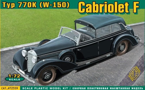 1/72 ACE Models German Grosser Limo 770K (W-150) Cabriolet F (7