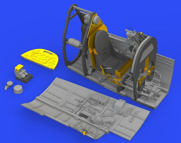 1/32 Eduard Spitfire Mk IX Cockpit for TAM (PE & Resin) - Squadron.com