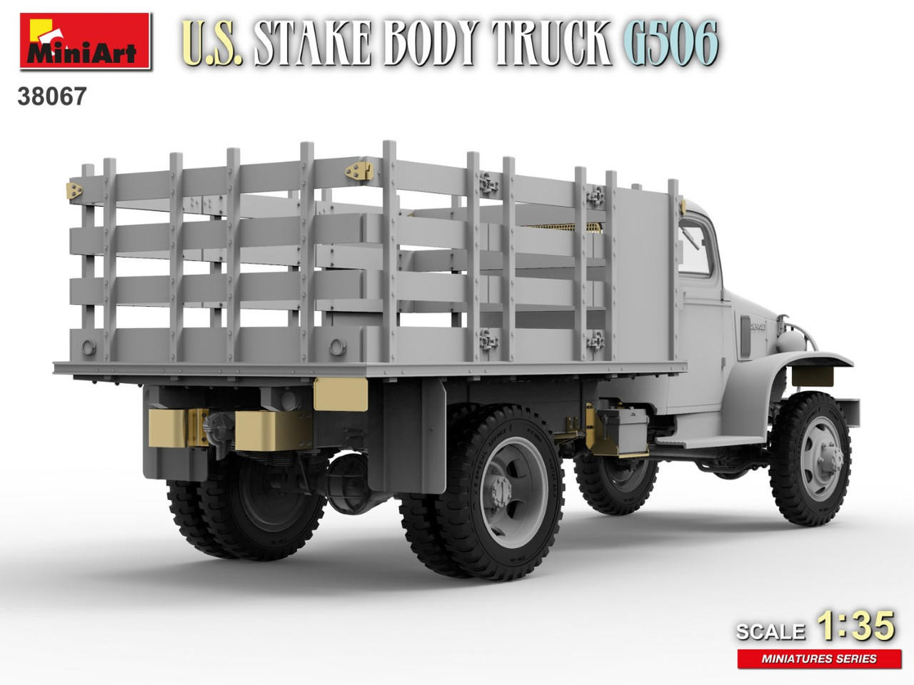 1/35 Miniart U.S. Stake Body Truck G506