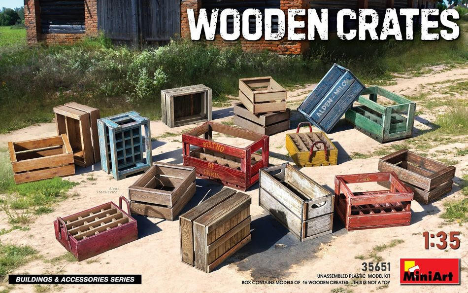 Corinthian Miniatures Series4 未開封BOX21箱 min35651-135-miniart-wooden-