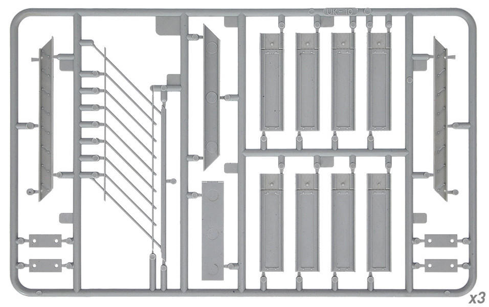 Kit Maquette Miniart 1:35 - Escalier De Construction (Réf. MIN35545), Pour Dioramas Militaires Ou Civils