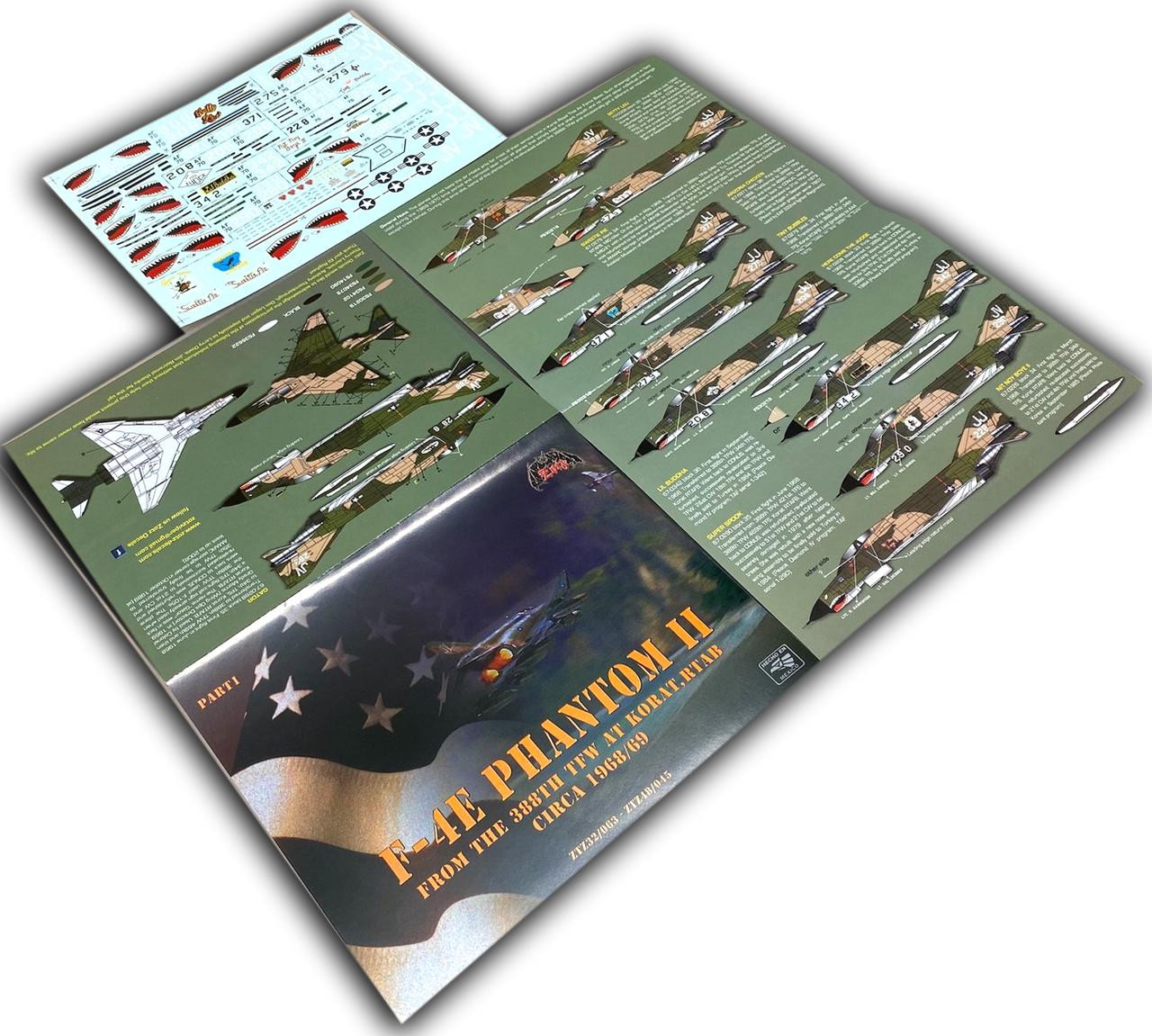 mちゃん　1105045 1/48 Zotz Decals F-4E Phantom II part 1 - Squadron.com
