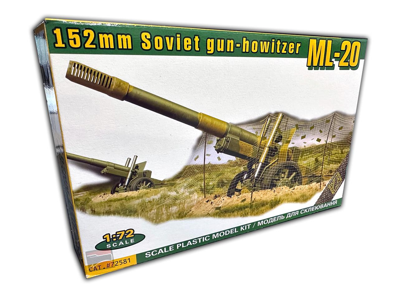 1/72 Ace Models ML-20 Soviet WWII 152mm Gun Howitzer - Squadron.com