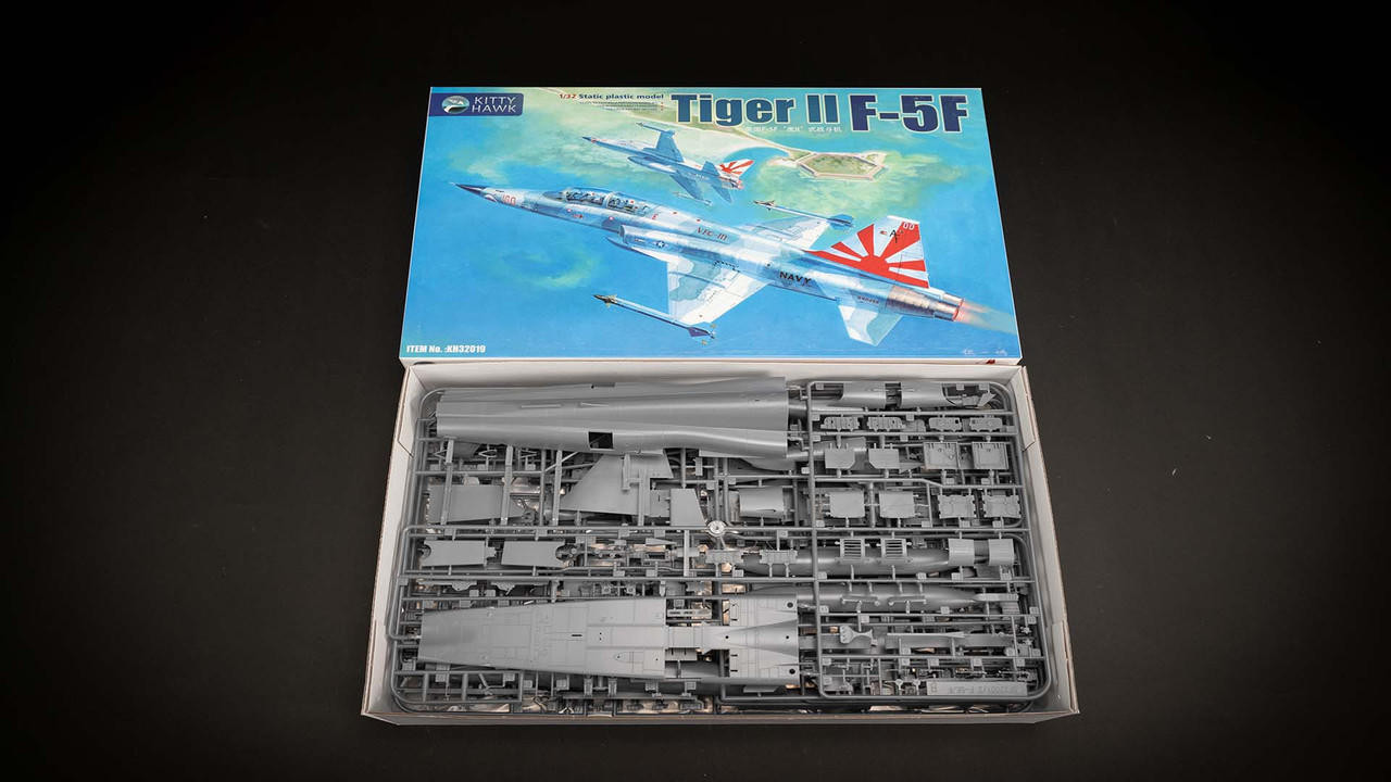 1/32 Kitty Hawk F-5F Tiger II Plastic Model Kit - MMD - Military