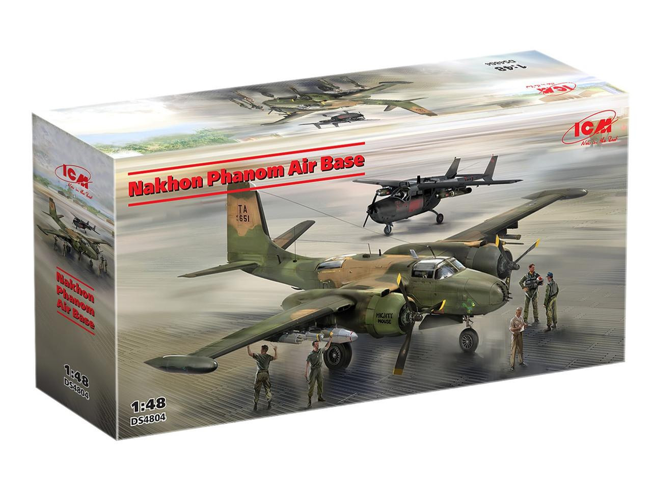 1/48 ICM Nakhon Phanom Air Base (B-26K Counter Invader) Plastic