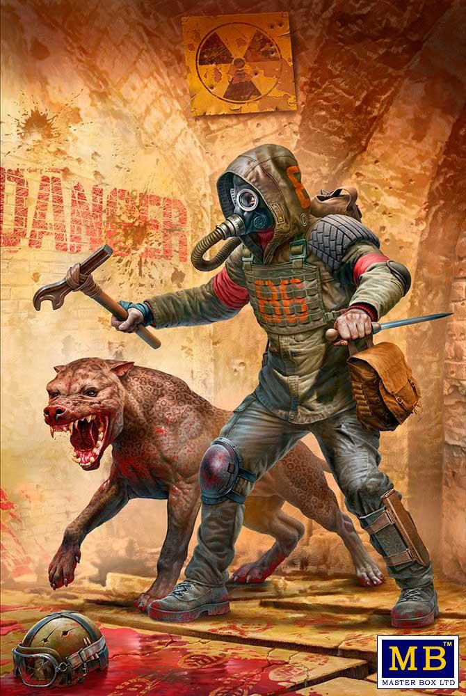 1/24 Masterbox The Last Bridge. Kit No. 7. Dogs of the Apocalypse