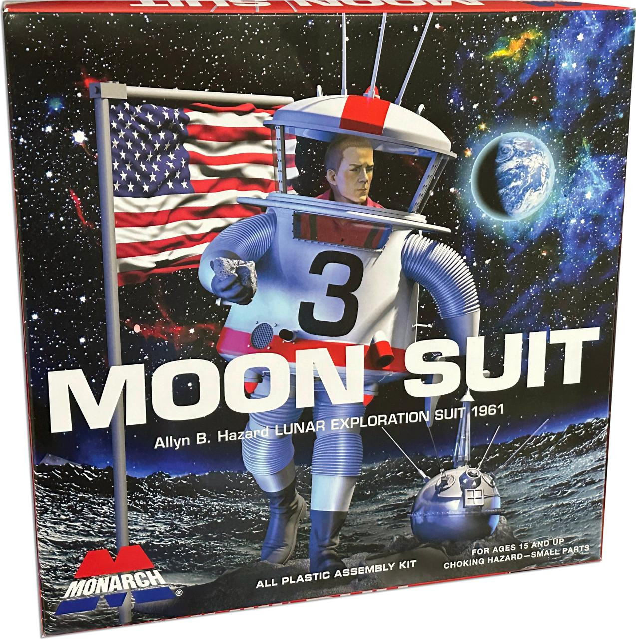 1/8 Monarch Models Moon Suit Plastic Model Kit - Squadron.com