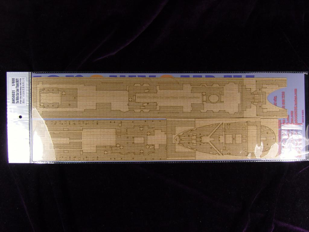 1/400 Artwox White Star Liner Titanic Wooden Deck W/PE for Academy