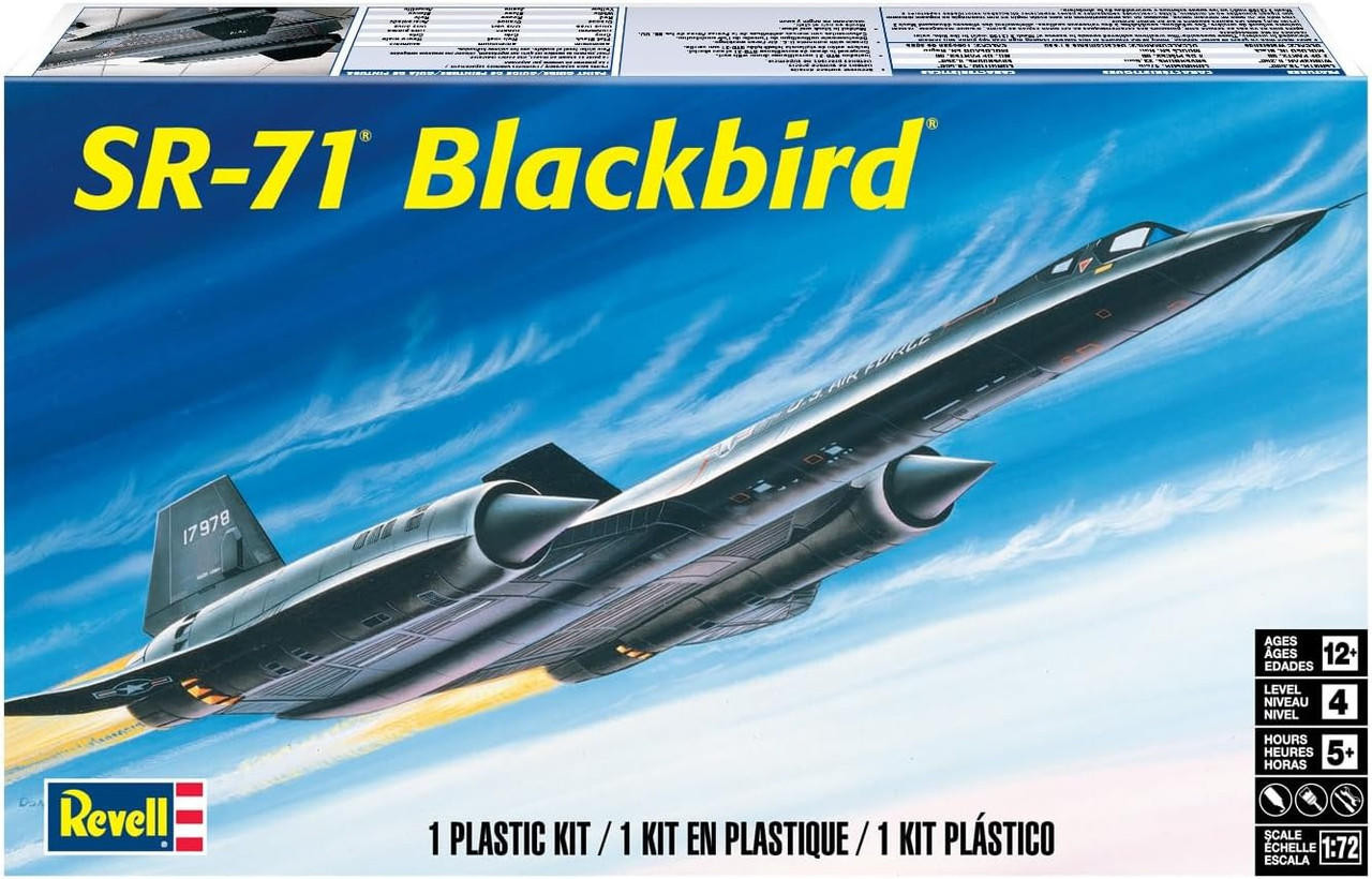 レベル 1/48 ロッキード SR-71 ブラックバード 新品 レベル 1/48 ロッキード SR-71 ブラックバード 新品