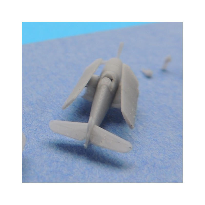 1/700 Black Cat Models Grumman F6F Hellcat, folded wings
