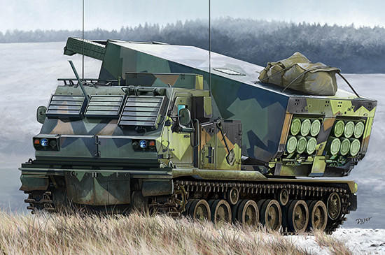 1/35 Trumpeter M270/A1 Multiple Launch Rocket System - Norway