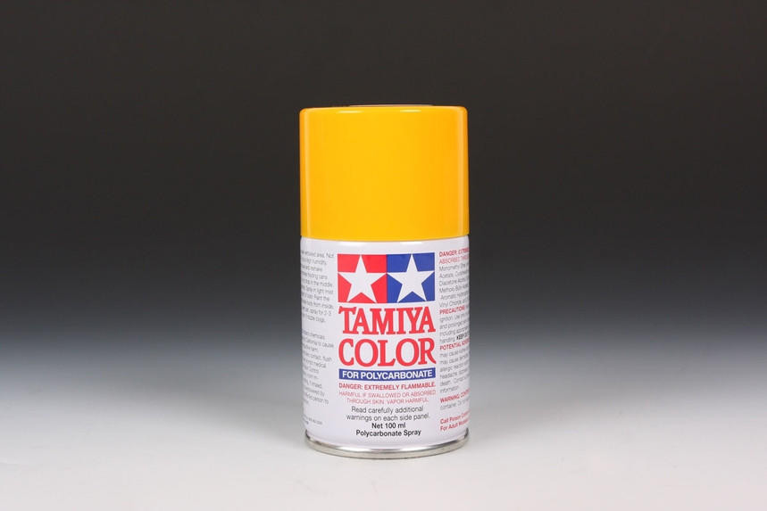 Tamiya Paint - PS-19 Camel Yellow Poly Carbonate Spray - Squadron.com