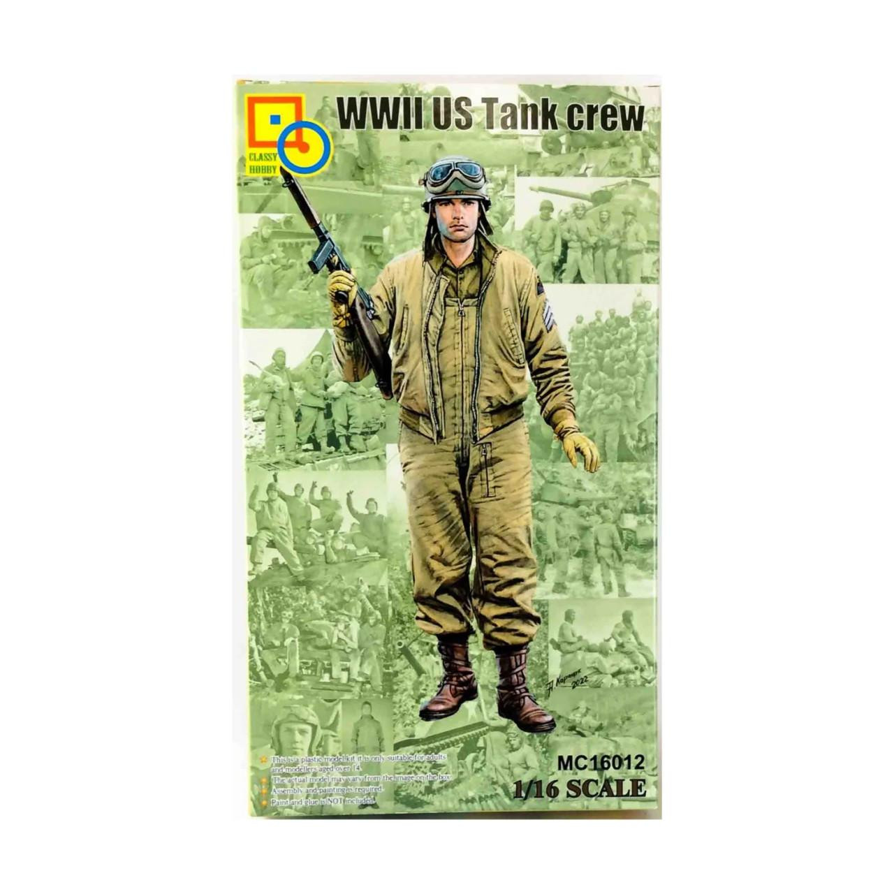 1/16 Classy Hobby WWII US Tank Crew - Squadron.com