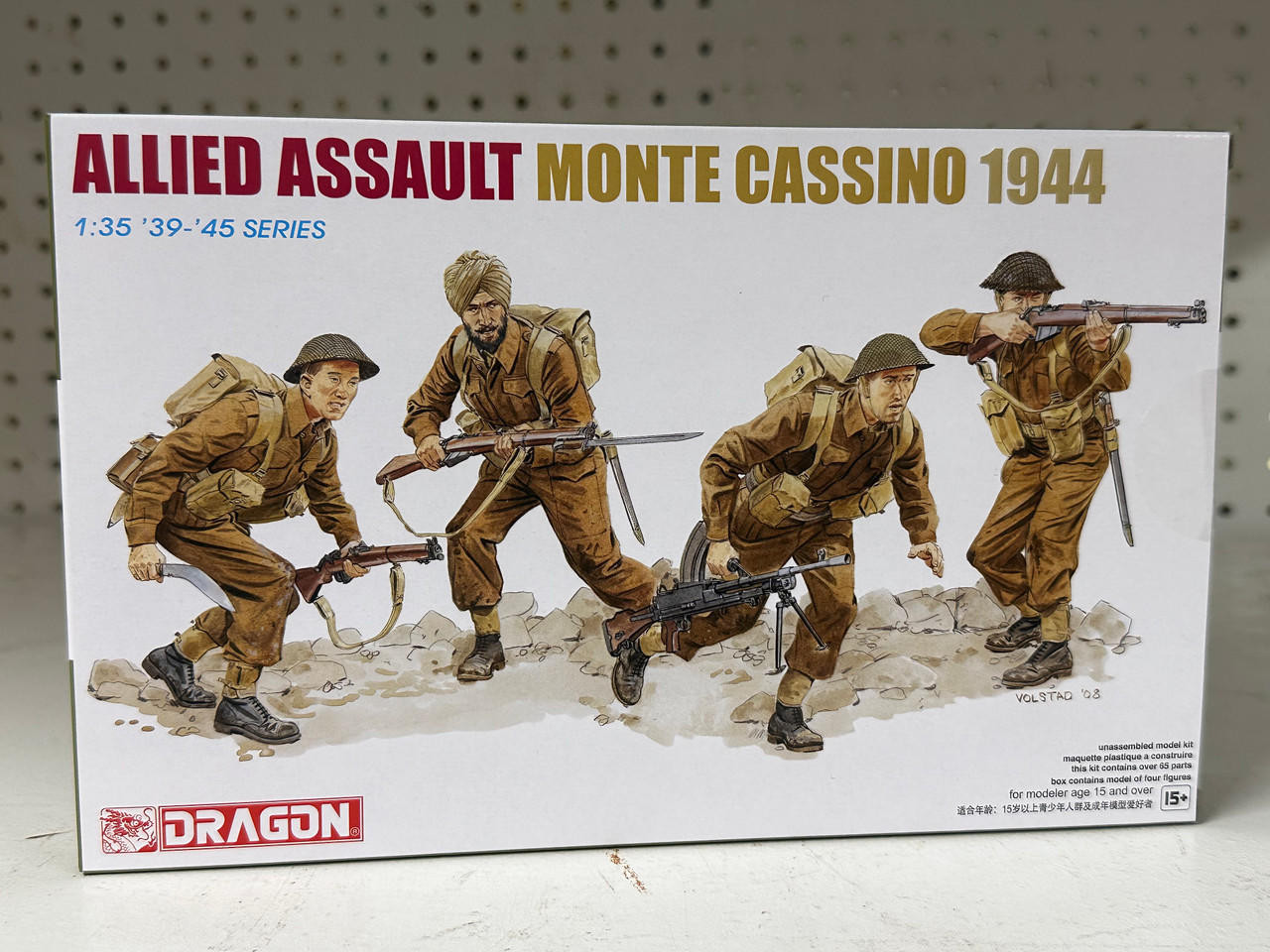 1/35 Dragon ALLIED ASSAULT MONTE CASSINO 1944 Figures