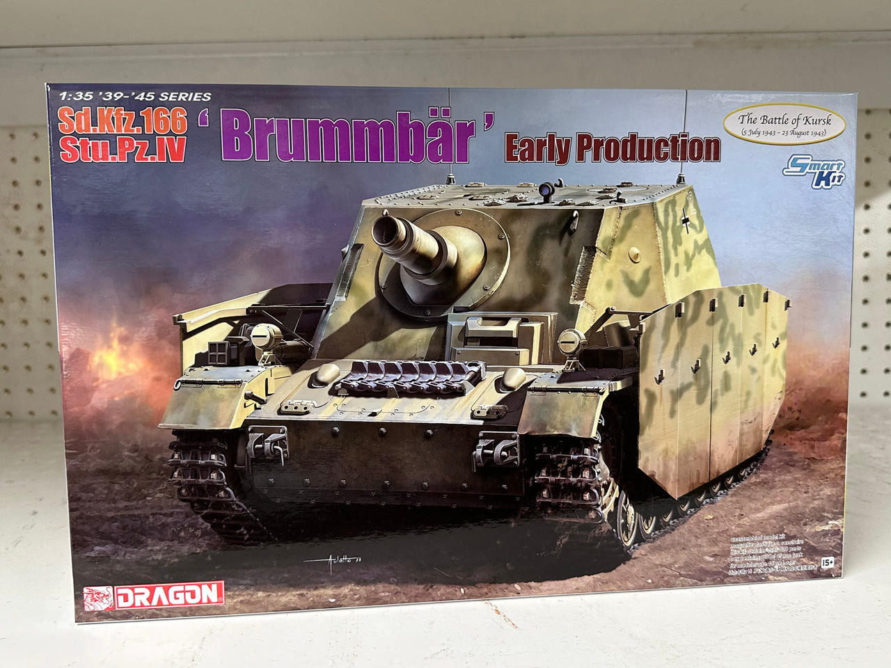 1/35 Dragon Sd.Kfz.166 Stu.Pz.lV BRUMMBAR EARLY