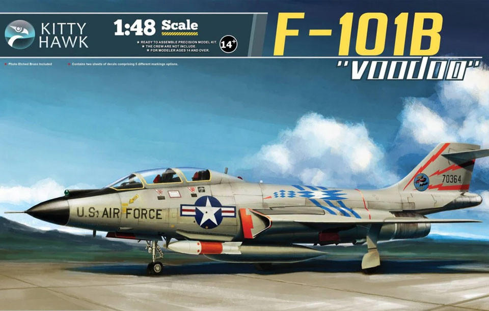 1/48 F-101B ヴードゥー 完成品