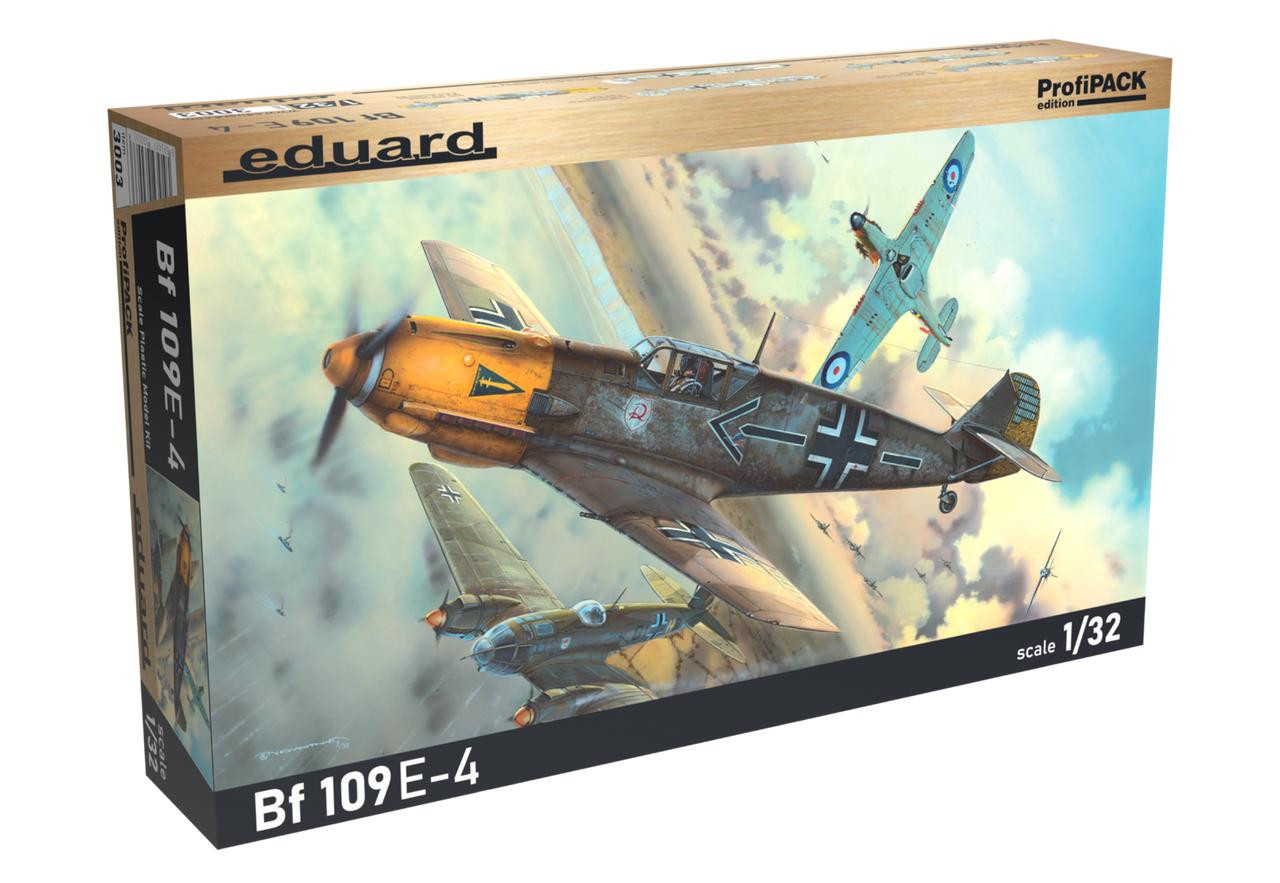 1/32 Eduard Bf 109E-4 ProfiPACK Plastic Model Kit - Squadron.com
