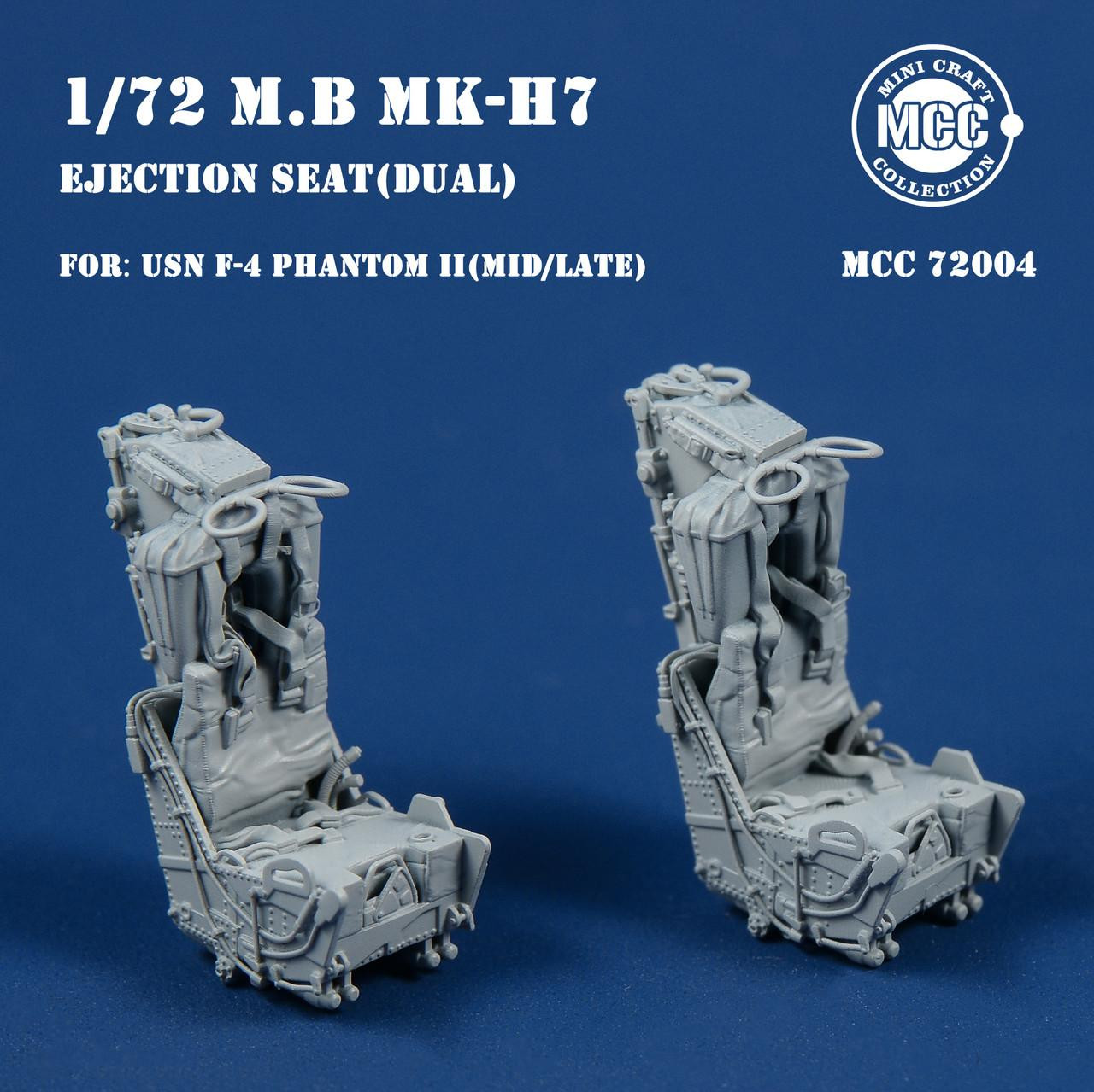 1/72 Mini Craft Collection M.B MK.H7 Ejection Seats for F-4