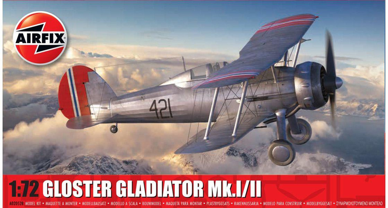 Gloster Gladiator スケールモデルキット 1/48 I Love Kit Gloster Gladiator MK2 - Squadron.com